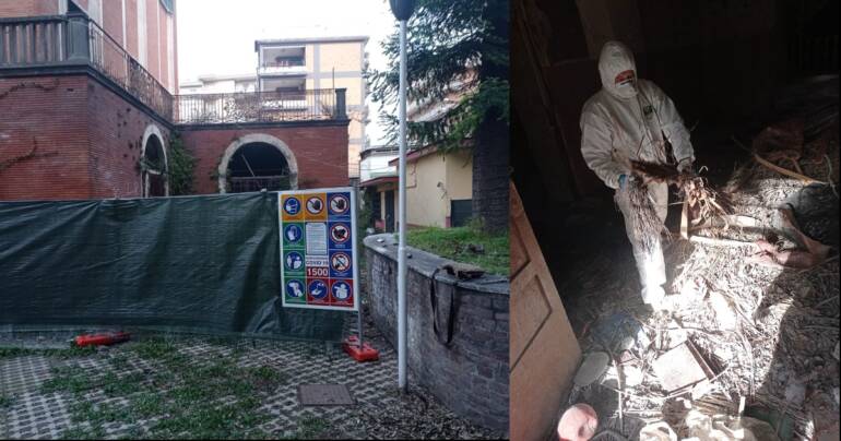 Bonifica della Villa Gabola; l’obiettivo è la rimozione dell’amianto