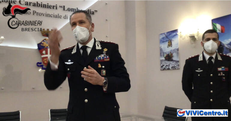I risultati dell’attività dell’Arma dei Carabinieri di Brescia nel 2021