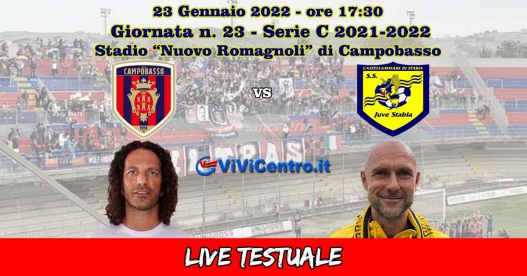 Campobasso-Juve Stabia – Rileggi LIVE 0-0