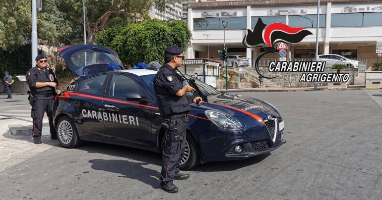 Favarese con precedenti arrestato in carcere per tentata rapina e spaccio