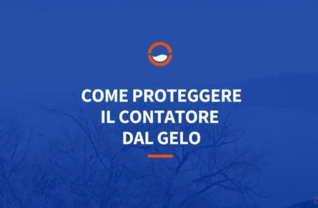 Gori: Proteggere contatori e impianti idraulici privati
