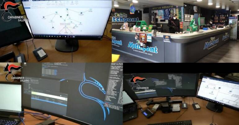 Giochi e scommesse per agevolare i casalesi, 33 arresti, anche ad Agrigento e Messina