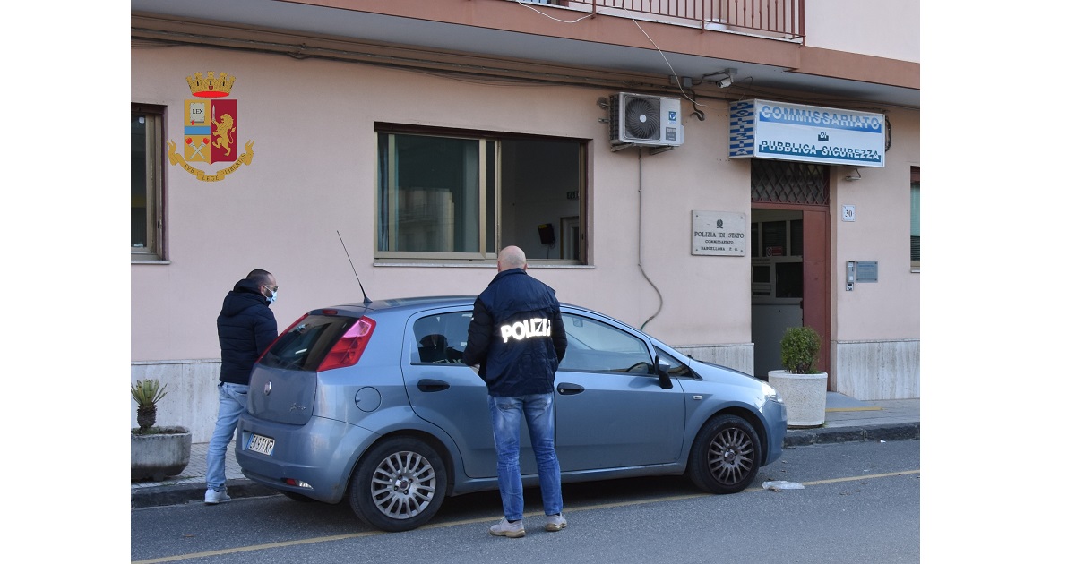 Arrestati in carcere dalla Polizia di Stato di Barcellona di Pozzo di Gotto e Squadra Mobile della Questura di Messina