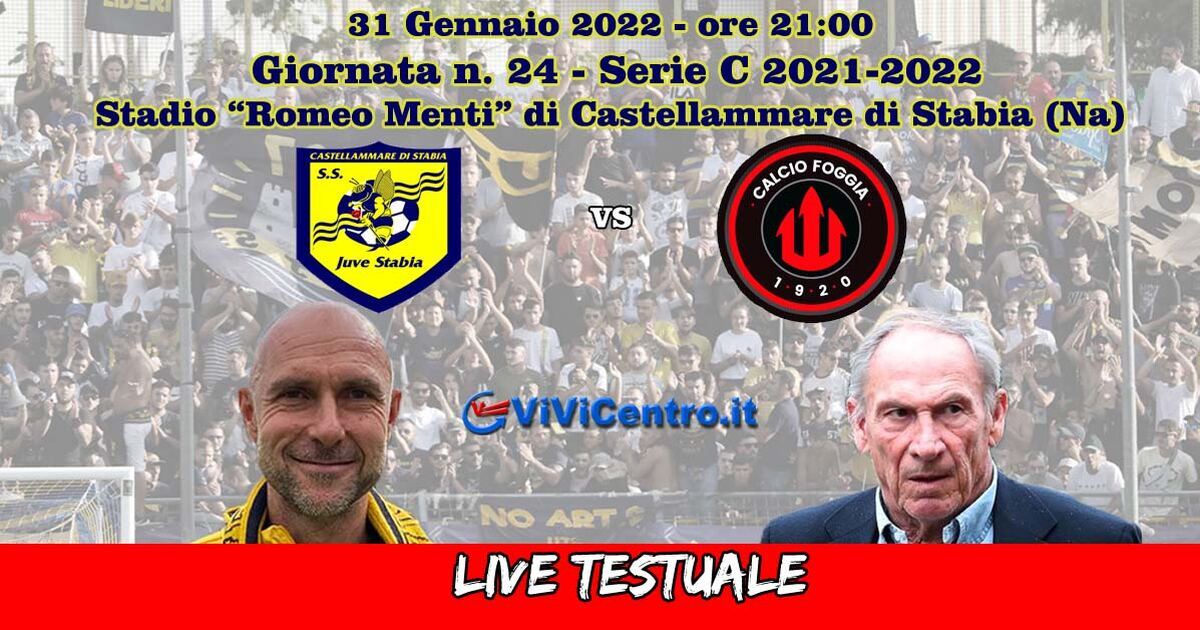 Juve Stabia-Foggia – Rileggi LIVE 3-1 (29° Di Pasquale aut., 32°e 24°s.t. Stoppa, 40°s.t. Rizzo Pinna)