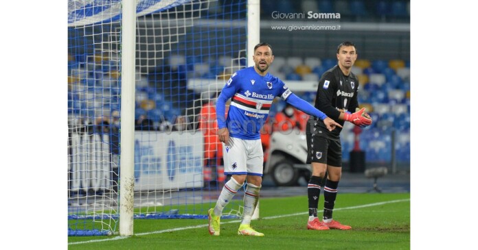 Juve Stabia storia Napoli Sampdoria Lega Serie A TIM 2021 2022 (17) QUAGLIARELLA arbitro