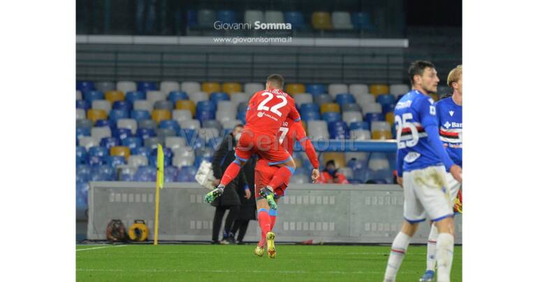 Sampdoria vs Napoli per la giornata 17 di serie A