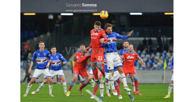 Napoli – Sampdoria, il racconto in scatti fotografici