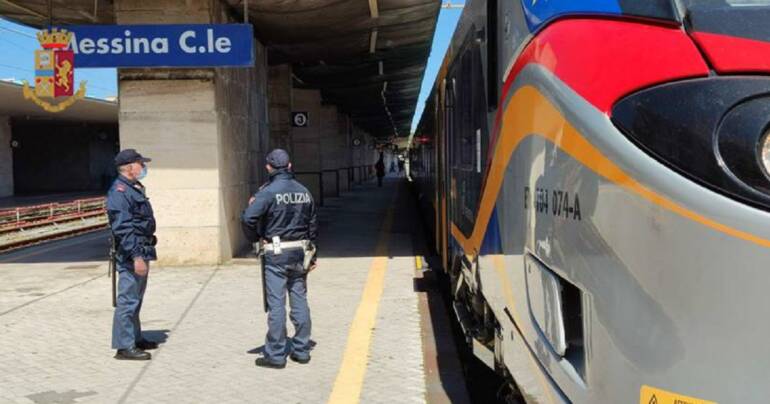 Oltre 2.800 persone controllate dalla Polizia di Stato nelle stazioni e sui treni siciliani