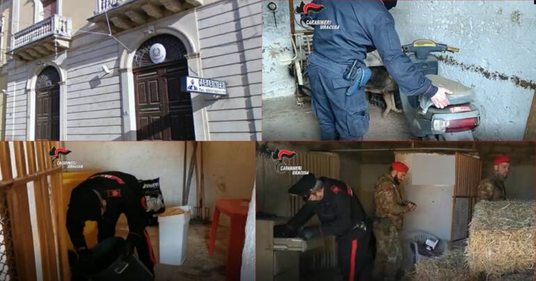 Pregiudicato percettore di reddito di cittadinanza arrestato per spaccio e detenzione pistola e proiettili