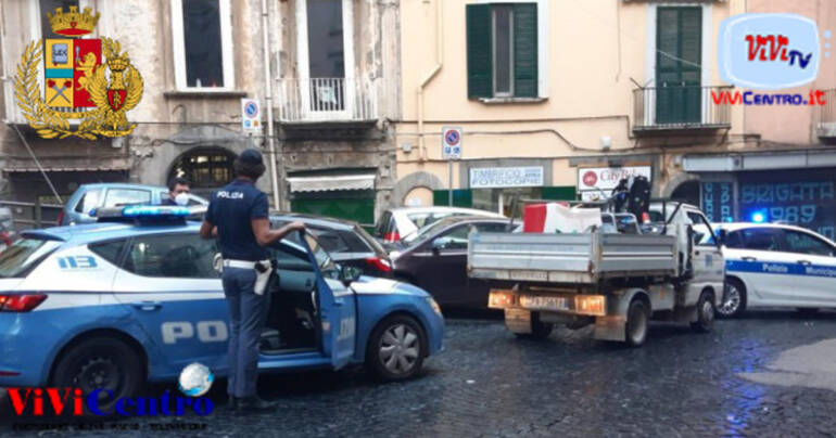 Rione Villa: aggredisce i poliziotti intervenuti per sedare una lite familiare