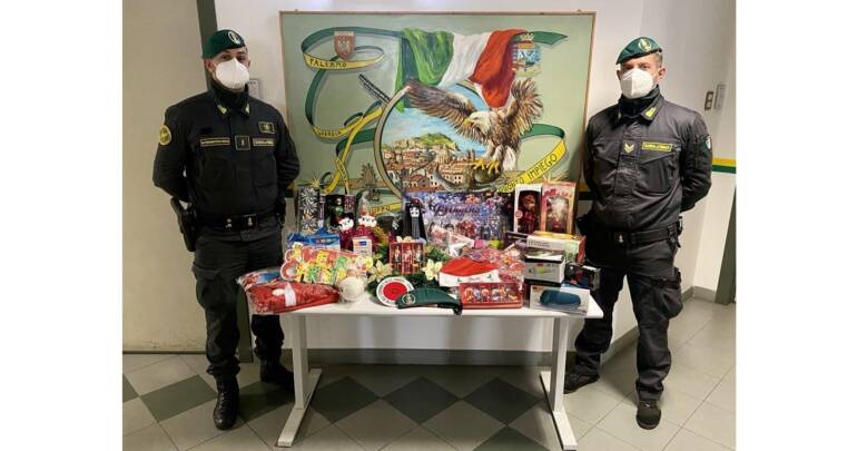 Sequestro amministrativo di oltre 1.100 prodotti non sicuri: sanzionato il rappresentante legale