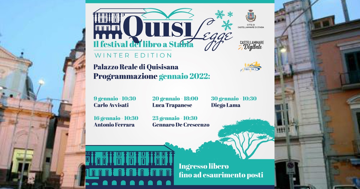 Quisilegge - Winter Edition: ecco la programmazione di Gennaio 2022