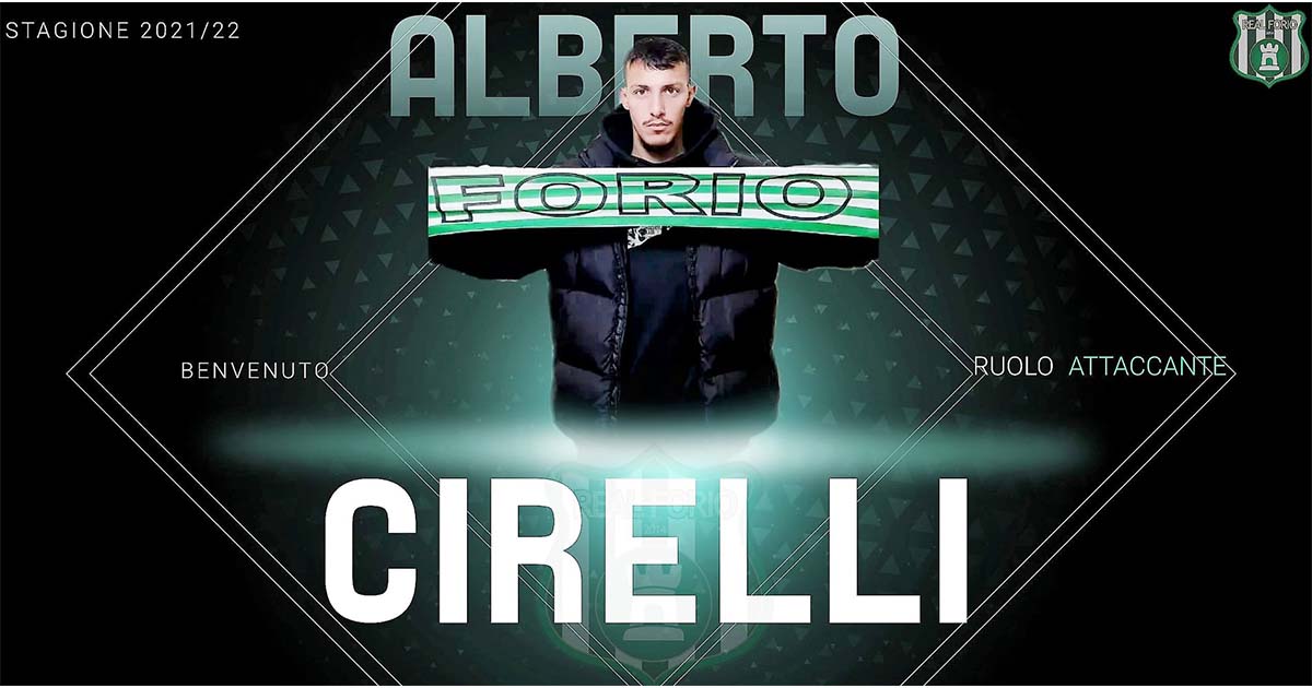 Real Forio, firma l'attaccante Alberto Cirelli