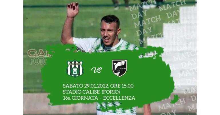 Real Forio-Barano: derby con in palio punti pesanti