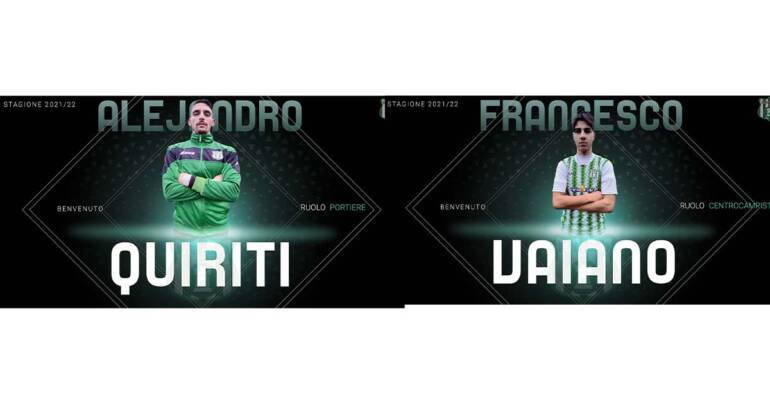 Eccellenza-Real Forio, ecco Quiriti e Vaiano