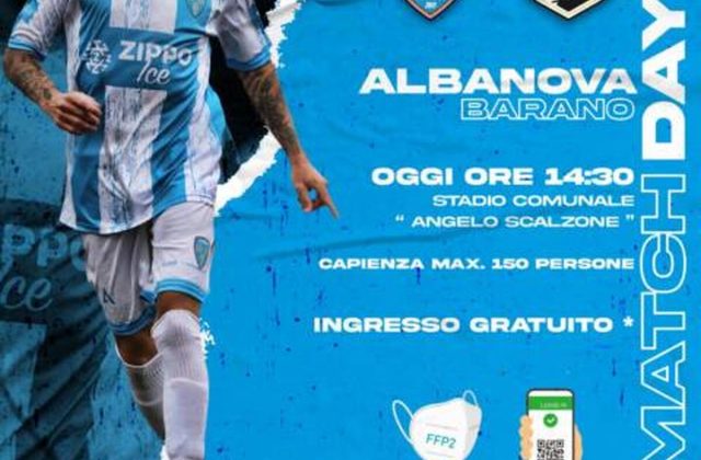 Il Barano fa visita all’Albanova che crede nei play-off