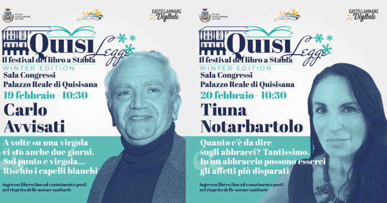 Carlo Avvisati e Tiuna Notarbartolo a Quisilegge – Il Festival del Libro