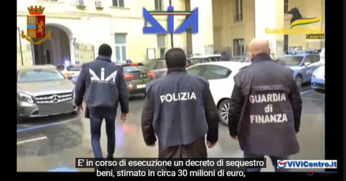 Gdf Caserta Colpo al Clan dei Casalesi e “Belforte” di Marcianise (CE) – Video