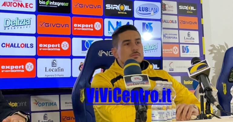 Dini: “Volevo fortemente venire alla Juve Stabia. Dobbiamo migliorare fuori casa a partire da Palermo”