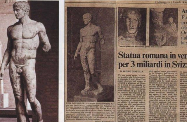 Gaetano Cimmino: “Il Doriforo di Stabiae torni in Italia”