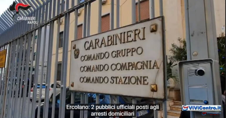 Ercolano: 2 pubblici ufficiali posti agli arresti domiciliari – VIDEO