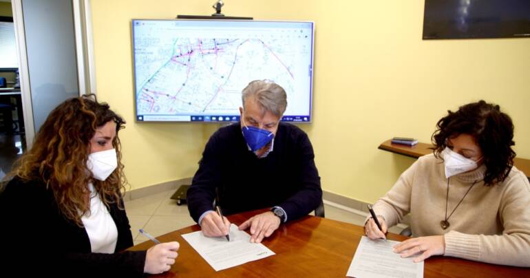 Gori Boscoreale, consegnati i lavori per la rete fognaria