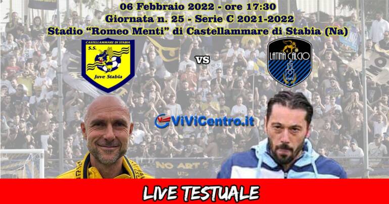 Juve Stabia-Latina – Rileggi LIVE 1-0 (18° Eusepi)