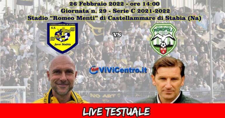 Juve Stabia-Monopoli – Rileggi LIVE 0-1 (53° Borrelli)