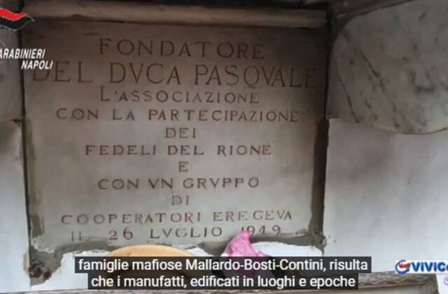 NAPOLI, i CC sequestrano 11 edicole votive riconducibili alla camorra VIDEO
