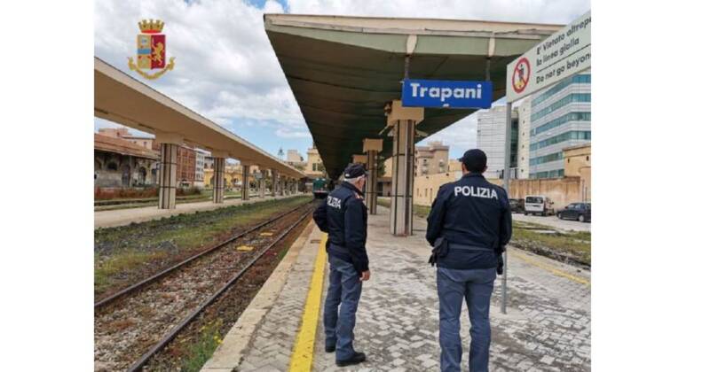 operatori della Polizia ferroviaria della Sicilia impegnati nella seconda Operazione “Rail Safe Day”