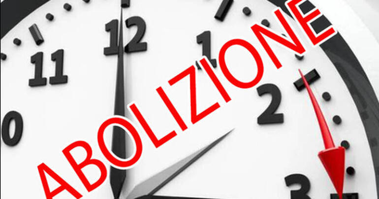 Ora Legale, Abolizione Definitiva del Cambio anche in Italia