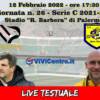 Palermo-Juve Stabia LIVE