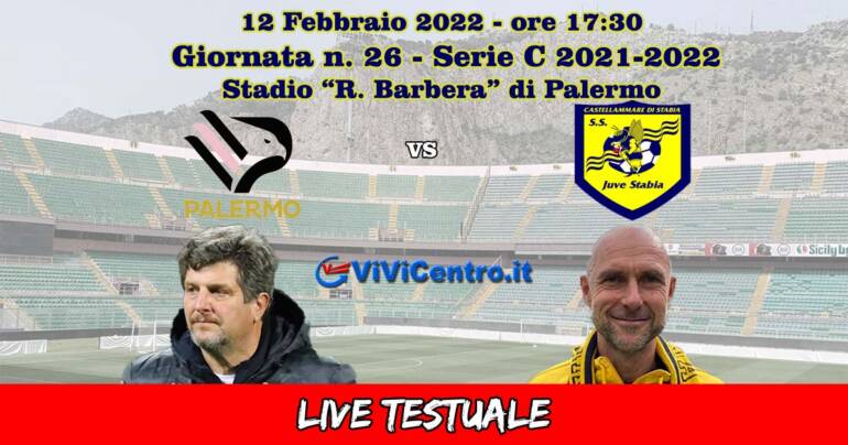Palermo-Juve Stabia – Rileggi LIVE 3-1 (7°e 4°s.t. Brunori, 25° Giron, 47° Evacuo)