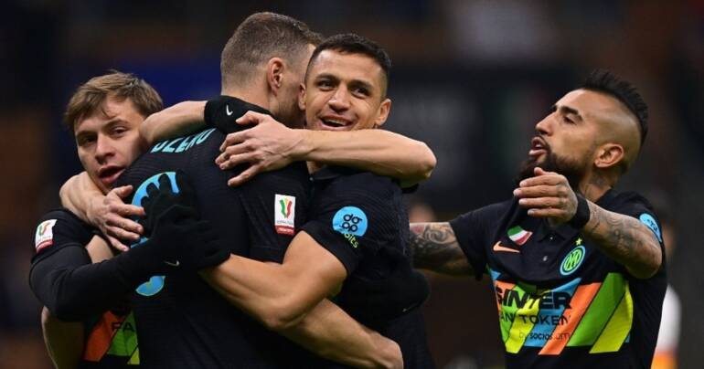 Quarti di finale Coppa Italia, Inter-Roma 2-0