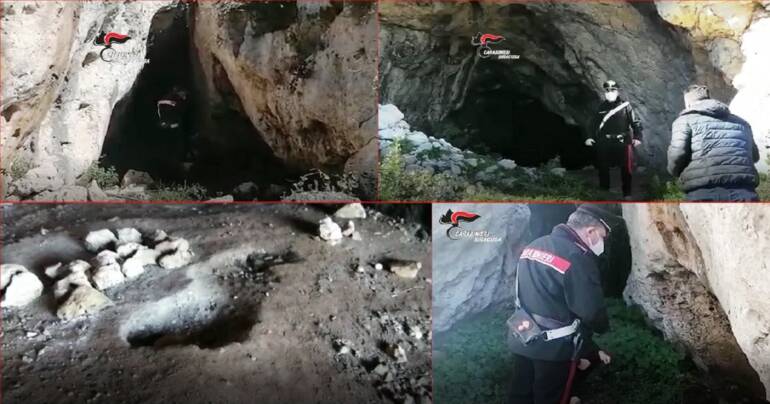 Rinvenuti resti umani di epoca preistorica in una grotta della Pillirina