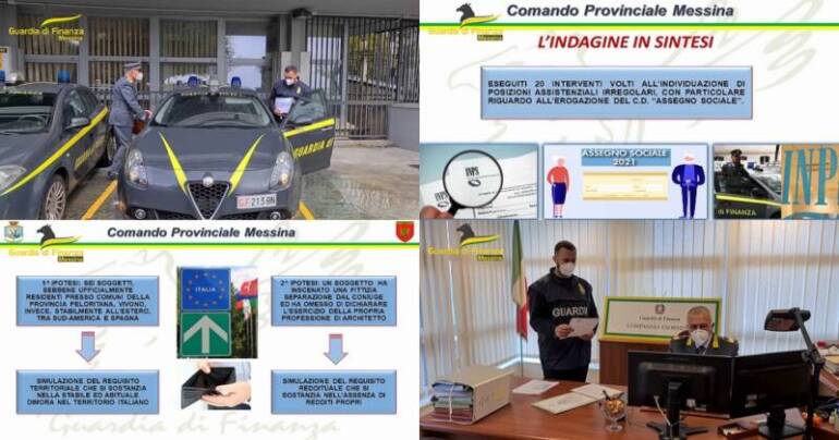 Siciliani domiciliati all’estero simulavano di risiedere nell’Isola incassando l’assegno sociale: 7 indagati
