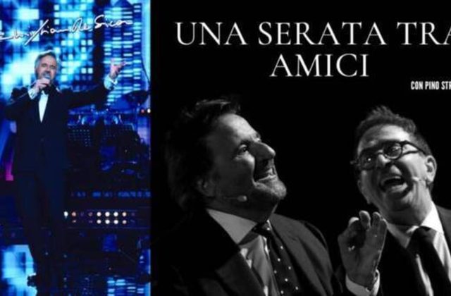 “Una serata tra amici” al Vittorio Emanuele con Christian De Sica