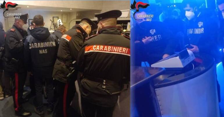 Verifiche nelle discoteche: 2 locali chiusi e 150 persone controllate