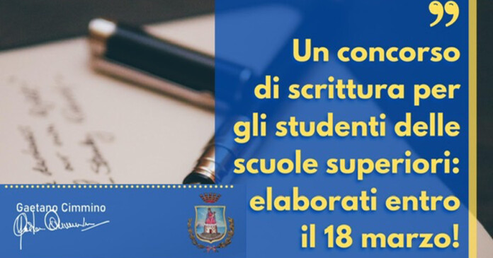 concorso di scrittura per gli studenti