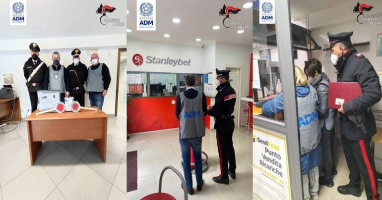 45 controlli a tutela del gioco legale: oltre un milione di euro sanzionati