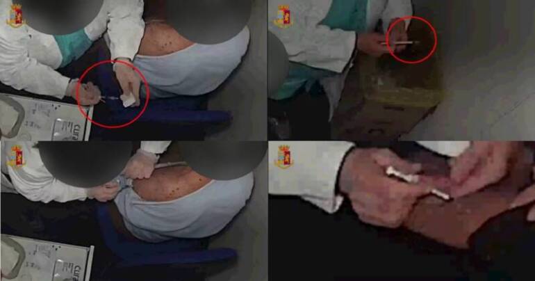 Arrestata un’infermiera che avrebbe finto di vaccinare contro il covid decine di ignari cittadini