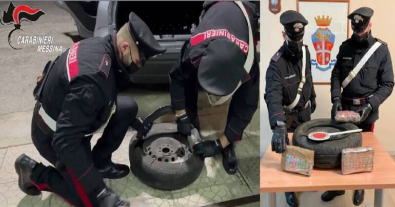 Arrestato al porto un giovane che nella ruota di scorta nascondeva oltre 3 chili di cocaina