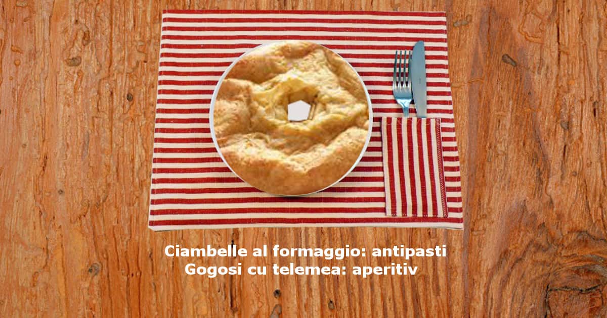 Ciambelle al formaggio