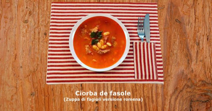 Ciorba de Fasole (Zuppa di Fagioli)
