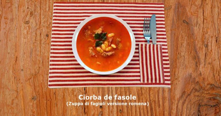 Zuppa di fagioli versione romena (ciorba de fasole): meravigliosa, gustosa e saporita