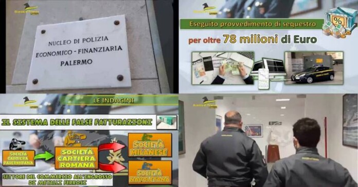La GdF di Palermo ha scoperto un giro di fatture false per oltre 300 milioni di euro