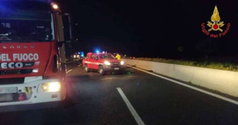 Incidente sulla A1; identificati due stabiesi tra le vittime
