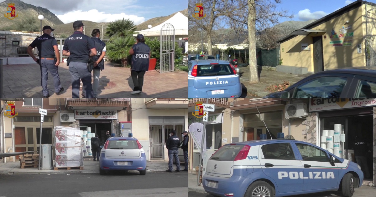 sequestro: 7 imprese, 1 immobile, 17 conti, 50% capitale di società; ad un appartenente a Cosa nostra