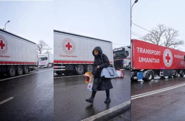 Ucraina primi aiuti della Croce Rossa italiana arrivati a destinazione