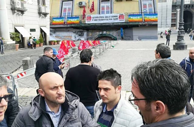 Filcams CGIL : Atto di vandalismo alla sede della Campania